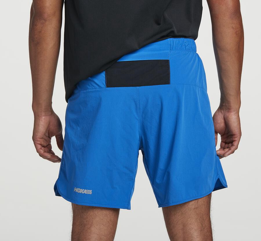 Shorts Mens - Hoka One One Performance - Blue - RFYXKOL-15